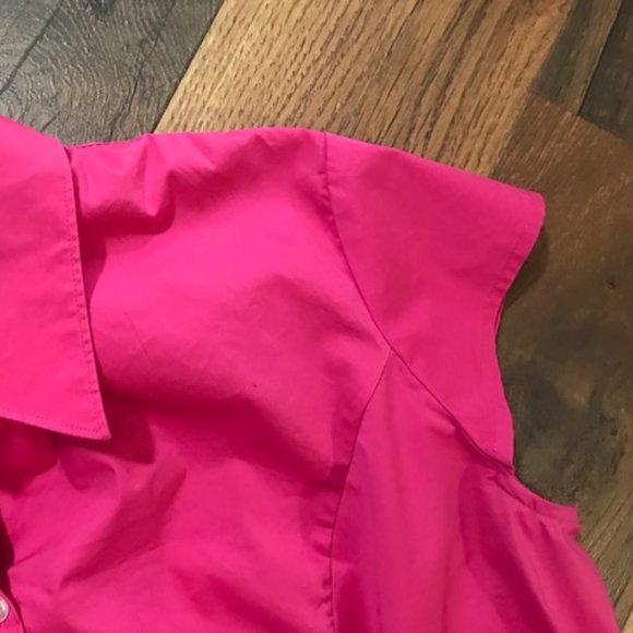 Barbie Pink Stretch Jeans Blouse - Picture 4 of 8